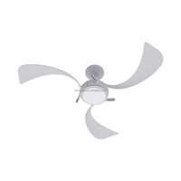 Nouveau design d'usine Ventilateur de plafond intérieur AC DC avec kit d'éclairage LED et télécommande Grande taille 3 pales pour chambre et usage domestique