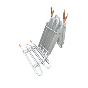 Aluminum Evaporator <b>Shelves</b> For Cold Storage Quick Freezing With Flat Octagonal Tube Design Food Grade Refrigeration Equipment - Product Image 4