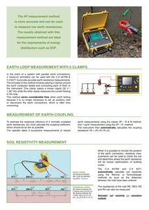 Chauvin Arnoux CA6471 Digital Multifunctional Earth Resistance Tester Measuring & Analysing <b>Instruments</b> - Product Image 4