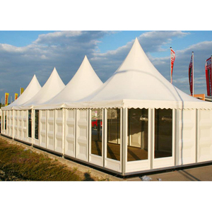 Lều Tổ Chức Sự Kiện Tiệc Ngoài Trời Sang Trọng Lều Tổ Chức Sự Kiện Tiệc Cưới Lớn 5X5M 6X4 4X8 6X9 8X8M 6X12 Lều Mái Vòm Chịu Lực Lớn Màu Trắng - Product Image 5