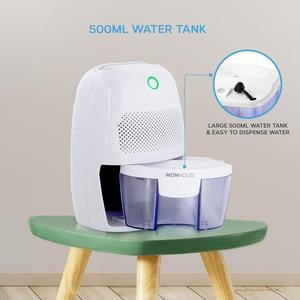 Deshumidificador mini de 500 ml, compacto y portátil, ideal para eliminar la humedad en espacios pequeños y prevenir el moho. - Product Image 3