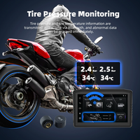 Nouveau modèle 2025, best-seller : Enregistreur de conduite moto double objectif avec écran intelligent, navigation, Carplay sans fil, Android Auto, IP67