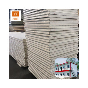 Panel sándwich de poliuretano de alta calidad, fabricante de pared <span class=keywords><strong>aislante</strong></span> de <span class=keywords><strong>poliestireno</strong></span>, Panel de lana de vidrio - Product Image 2