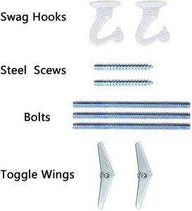 Móc Treo Trần Kim Loại Nặng Swag Bộ Móc Treo Cho Chuông Aeilian - Product Image 2