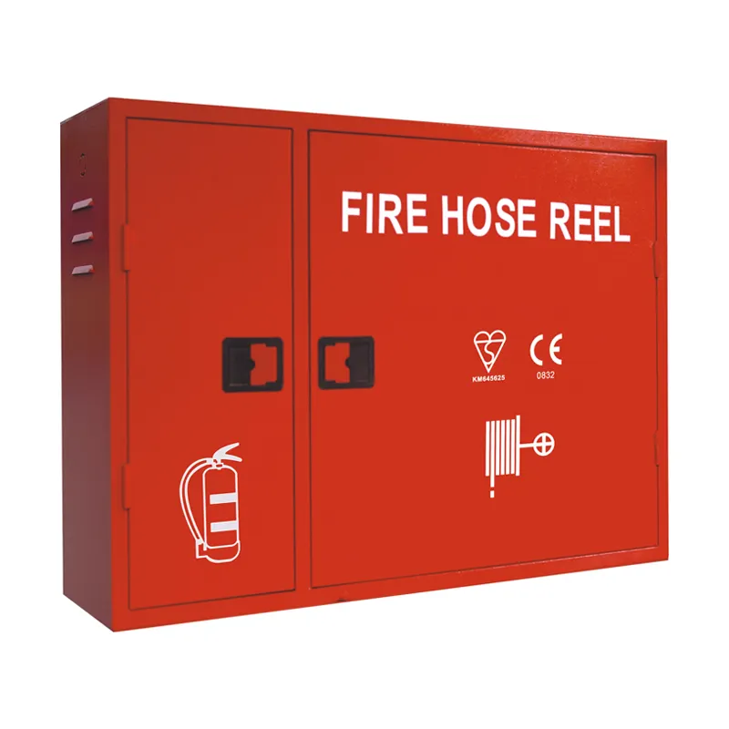 Sistema de protección contra incendios Sistema de rociadores contra incendios Gabinete de caja de seguridad de extintor de plástico montado en la pared