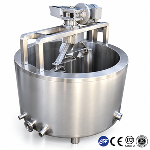 Cuve à fromage en acier inoxydable avec commande PLC pour <span class=keywords><strong>la</strong></span> production de fromage à <span class=keywords><strong>la</strong></span> crème et <span class=keywords><strong>la</strong></span> transformation laitière - Product Image 1