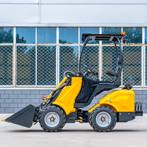 Mini-chargeur télescopique sur roues, capacité de charge 800 kg, moteur haute performance pour la manutention de balles en jardin et en ferme - Product Image 2