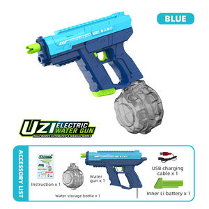 Nouveau produit Offre Spéciale enfants jouet <span class=keywords><strong>Uzi</strong></span> pistolet à eau électrique 800Cc chargement manuel automatique Soaker Gun - Product Image 6