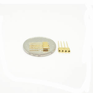 Conectores Herméticos de 4 Pines con Cabeza de Clavo, Sellos de Vidrio Kovar con Superficie de Unión - Product Image 2