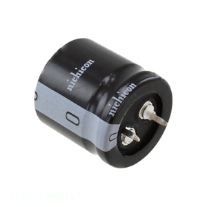 ตัวเก็บประจุแบบ Through Hole LLS1J222MELA CAP ALUM 2200UF 20% 63V SNAP TH 2200 uF - Product Image 1