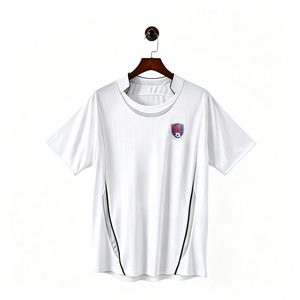 Camiseta de Fútbol Retro Personalizada al por Mayor OEM, Calidad Tailandesa, Sublimación Impresa, Transpirable, Absorbe la Humedad, Ropa Deportiva de Verano - Product Image 1