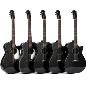 Corps de guitare acoustique en fibre de carbone véritable de qualité supérieure, pièce de rechange professionnelle pour <span class=keywords><strong>luthier</strong></span> - Product Image 4