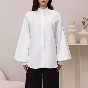 Moda Femminile All'Ingrosso 2024, Camicette Casual con Gonna in <span class=keywords><strong>Tulle</strong></span>, Camicie Eleganti da Donna - Product Image 1