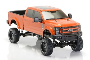 GENRACING 8992 1/10 4WD Camion personnalisé surélevé, empattement 407 mm, éclairage LED RGB sous châssis, servo métallique 12 kg, étanche, bleu, <span class=keywords><strong>voiture</strong></span> RTR - Product Image 6