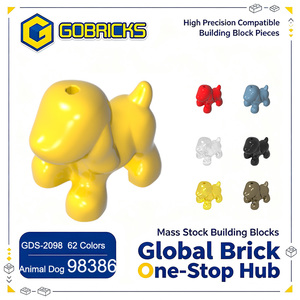 Gobricks GDS-2098 Piezas de Bloques de Construcción ABS 98386, <span class=keywords><strong>Perro</strong></span> Animal Pequeño, Ladrillos de Construcción, Estilo Mini Muñeco para Creación de MOC - Product Image 1
