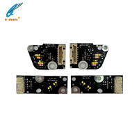 2021-2023 pour BMW Série 5 G30 G38 Accessoire Haute Qualité CSL Jaune Angel Eyes DRL Laser LED Conseil Haute Daytime Running Light