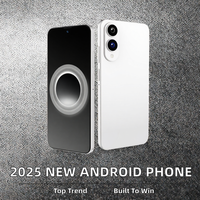 Nouveau Smartphone Android 15 5G Double SIM à Prix Bas, Vente Directe Usine 2025 S25, 16 Go/512 Go, Batterie 8000 mAh, Appareil Photo 108 MP, Octa Core, Écran FHD LTE > 7 pouces
