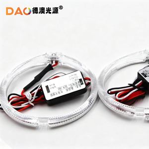 ไฟวงแหวน LED Angel Eye ขนาด 2.5 นิ้ว 12V ไฟเดย์ไลท์สำหรับตกแต่งไฟหน้ารถยนต์ - Product Image 2