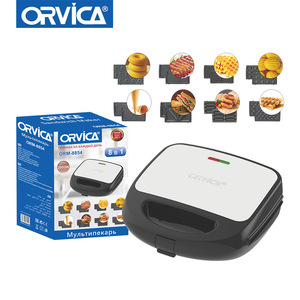 ORVICA Cross-border <b>Waffle</b> <b>Maker</b>, 8-in-1 Sandwich <b>Maker</b>, Multifunctional Electric Griddle/Sandwich <b>Maker</b> for Home Kitchens - Product Image 1