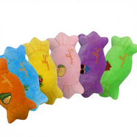 Jouet en peluche sonore pour chien et chat, résistant aux morsures, puzzle, non imperméable, pour usage intérieur et extérieur