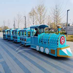 Trenes <span class=keywords><strong>Infantil</strong></span> Electrico sin rieles  paseos para parque  y centro plaza comercial  en venta - Product Image 3