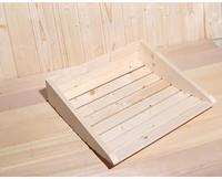 Accessoires pour sauna sec, oreiller en bois, sauna de luxe
