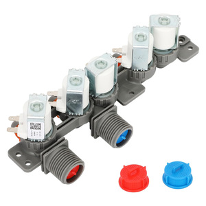 Válvula de Entrada de Agua para Lavadora AjU 3301 Eléctrica de 60 mm, Pieza para Electrodomésticos - Product Image 1
