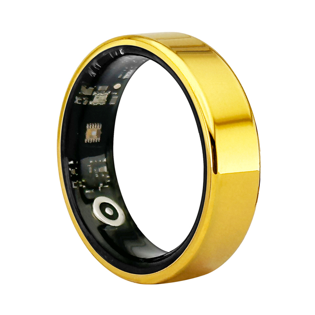 2026 IP68 Waterproof Smart Ring MIT APP Health Tracker Heart Rate SpO2 Monitor, Sleep Tracking Pressure Detection for Men Women