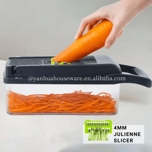 เครื่องหั่นผักอเนกประสงค์แบบมือถือ15อิน1เครื่องหั่นหัวหอมเครื่องปอกมันฝรั่งเครื่องหั่นผลไม้เครื่องหั่น<span class=keywords><strong>ผัก</strong></span> - Product Image 6