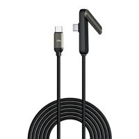 Kabel Data Tipe C 240W dengan Chip E-Marker Terintegrasi, Desain Penyangga Ponsel Lipat, Kabel Pengisian Cepat Berbahan Nilon Kepang, Dapat Digunakan Saat Mengisi Daya