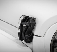 Verrou de capot noir en aluminium et fibre de carbone pour Jeep Wrangler JK Off-Road, accessoires de voiture pour extérieur