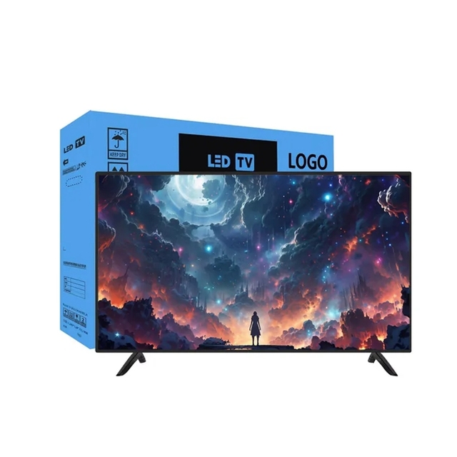 Custom Factory Cheap 65 Inch China Smart Android LCD LED TV Ultra HD 120Hz Black for Hotel Indoor/Outdoor Kitchen Use
