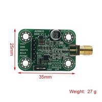Module générateur de signal DDS monocanal AD9833 haute vitesse, avec code de test, onde sinusoïdale / carrée / triangulaire