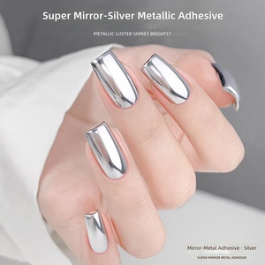 Esmalte de <span class=keywords><strong>Uñas</strong></span> en Gel UV Metálico Cromado, Suministros para <span class=keywords><strong>Uñas</strong></span>, <span class=keywords><strong>Brillo</strong></span> Espejo, Mate, <span class=keywords><strong>Semipermanente</strong></span>, Kit DIY de 10 ml - Product Image 4