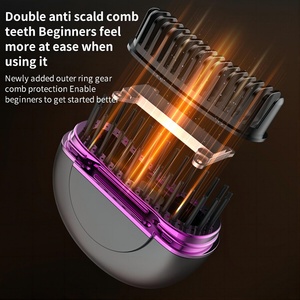 Mini Portable Wireless Nylon Hair Straightening Real Temperature Control Negative Ion Technology <b>USB</b> Charging Household Use - Product Image 4