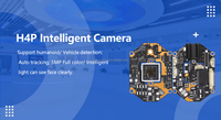 Modul Kamera Video Pengawas 5MP PCBA CCTV IP Camera PCB Board dengan PoE Terintegrasi