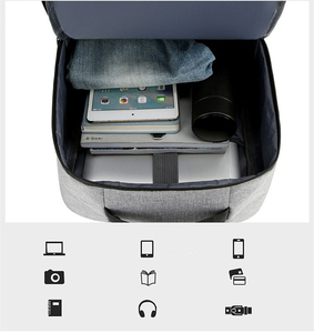 Xl400 15.6 Inch Bền Trường Máy Tính Xách Tay Túi Cho Nam Giới Kinh Doanh Di Động Du Lịch Ba Lô Với USB Không Thấm Nước Oxford Máy Tính Xách Tay Ba Lô - Product Image 5