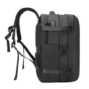 Sac à dos de voyage pour homme grande capacité, étanche, avec compartiment pour ordinateur portable, extensible, avec airbag, pour voyage d'affaires - Product Image 2