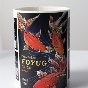 Etichette per <span class=keywords><strong>Vino</strong></span> Personalizzate con Stampa in Lamina d'Oro, Adesivi in Carta Speciale, Etichette di Lusso per Bottiglie di <span class=keywords><strong>Vino</strong></span> <span class=keywords><strong>Rosso</strong></span> - Product Image 4