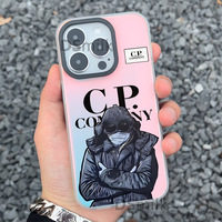 Coque rigide en TPU+PC à motif dessin animé 16 Pro, protection intégrale 360° et finition givrée, pour iPhone 14/13/12/11 Xs Max 7/8 Plus – Produit transfrontalier très vendu