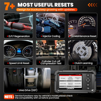 LAUNCH CRP 129 HD Sistem Diagnostik DIY Sistem Diesel Lengkap 7 Reset DPF Regen 1 Tahun Truk Berat Mobil Inggris Baterai