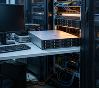 Serveur Rack 2U 12 baies Hot Swap, Serveur de Stockage d'Entreprise Double CPU pour le Cloud Computing, Centre de Données IDC, Hôte Virtuel