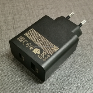 อะแดปเตอร์แปลงไฟ EU Plug แท้ 35W PD รองรับการชาร์จเร็วแบบคู่ 35W USB-C + 15W USB-A สำหรับ <span class=keywords><strong>Samsung</strong></span> EP-TA220 S22 S21 S23 - Product Image 3