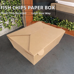 Caja Rígida de Alta Gama para Sushi y Pescado Frito, con Cierre Magnético, Papel Kraft Reciclado, Logotipo Personalizado para Comida Rápida para Llevar - Product Image 2