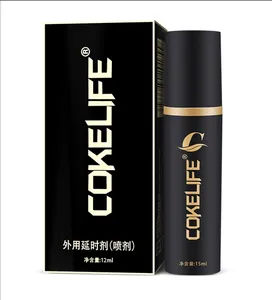 Cokelife Natural Men's Long Lasting Delay Stronger Sprays For Women Cock Ring