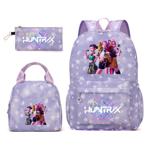 Mochila <span class=keywords><strong>de</strong></span> tela estilo KPOP Witch Hunter para escuela primaria, mochila escolar, juego <span class=keywords><strong>de</strong></span> tres piezas para viaje, novedad transfronteriza - Product Image 5