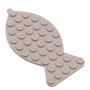 Almohadilla Grande de Silicona con Forma de Pez para Lamer, Comedero Lento con Ventosas para Entrenamiento de Perros - Product Image 4