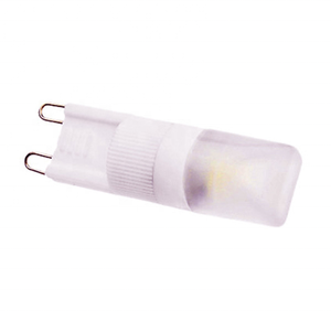 Dimmable G9 LED Ampoule 110V 220V Céramique Hôtel Pendentif Cristal Lumière Blanc Blanc 2W COB Ampoule Plug in Lustre pour HomeLighting - Product Image 1