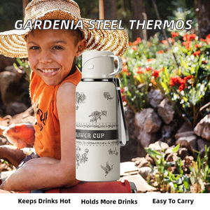 Thermos en acier inoxydable Gardenia 316, grande capacité, portable, double paroi, isolation thermique sous vide, nouveauté, maintien au chaud 12-24 <span class=keywords><strong>heures</strong></span> - Product Image 2