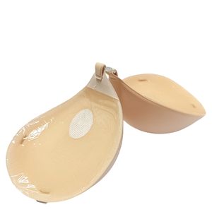 スキントーンシリコーン豊胸パッドフォームフィットの目に見えないリフティングブラワイヤレスシームレスに適した小さな胸 - Product Image 2